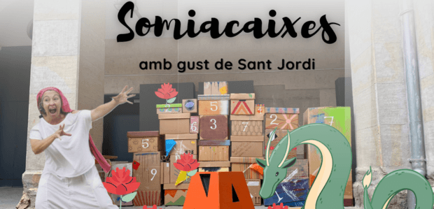 Somiacaixes amb gust de Sant Jordi