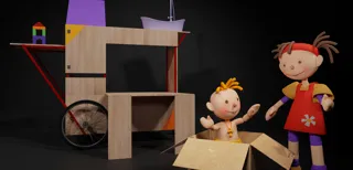 Es ven germà petit – ESTRENA! – Joc al Ninot